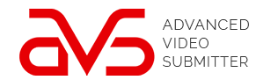 Advanced Video Submitter Actiecodes